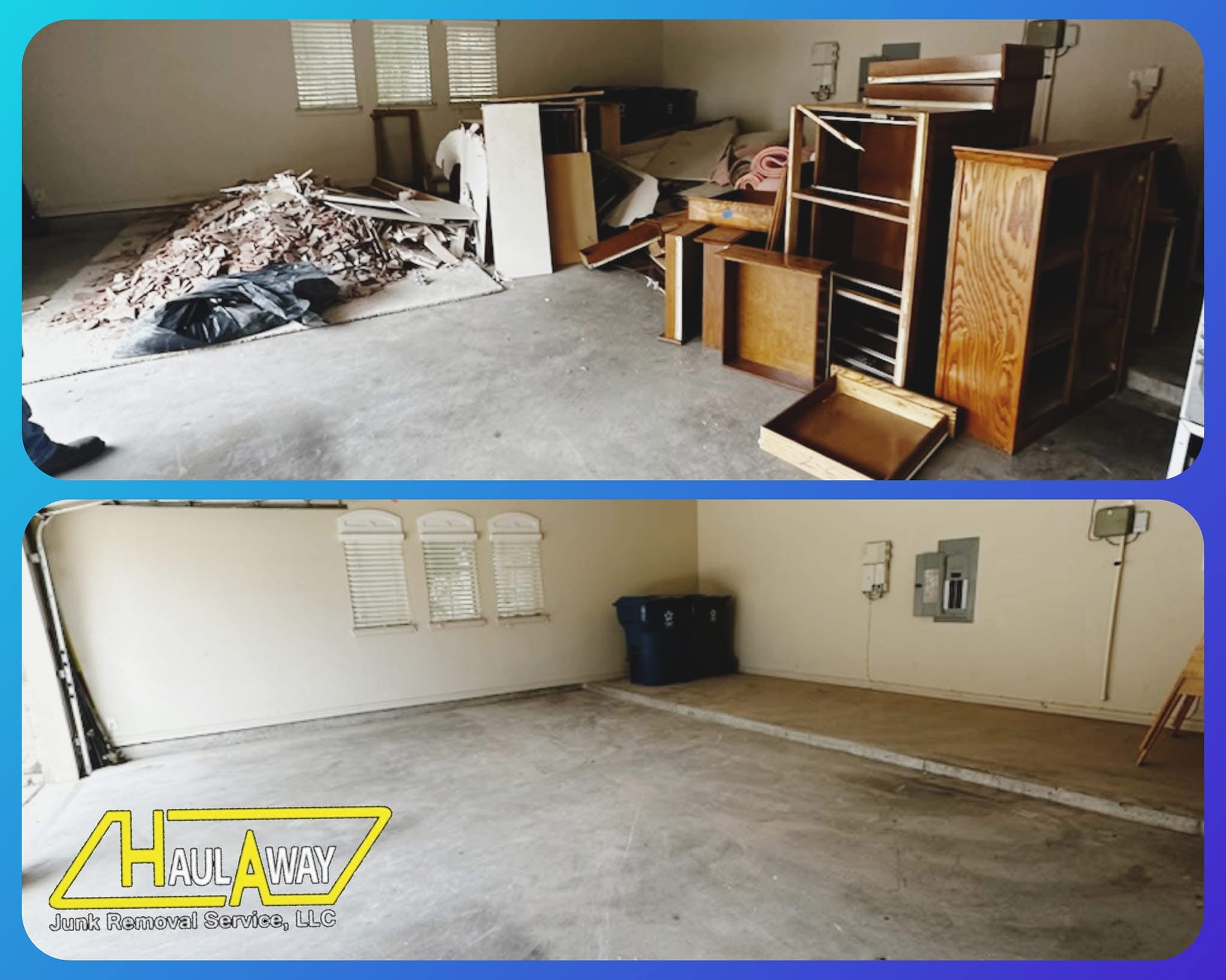 Plano renovation debris hauling service — HaulAway