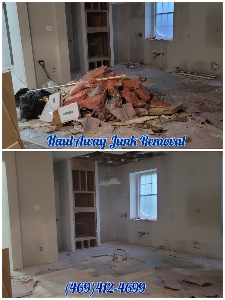 Construction Debris Removal Rowlett, TX.