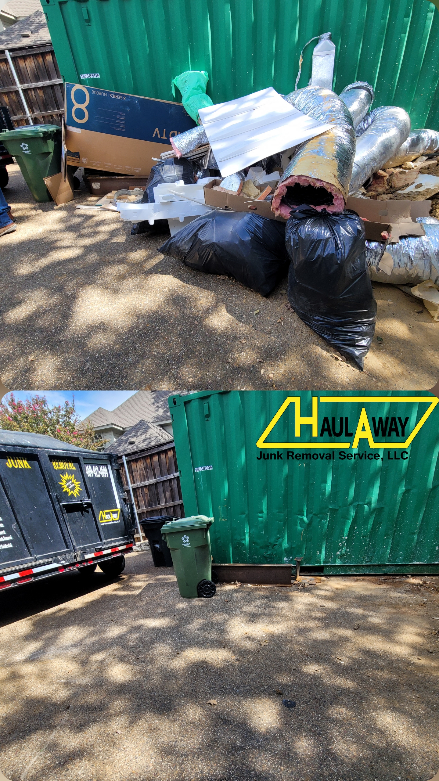 Frisco TX Junk Removal/ Construction debris removal