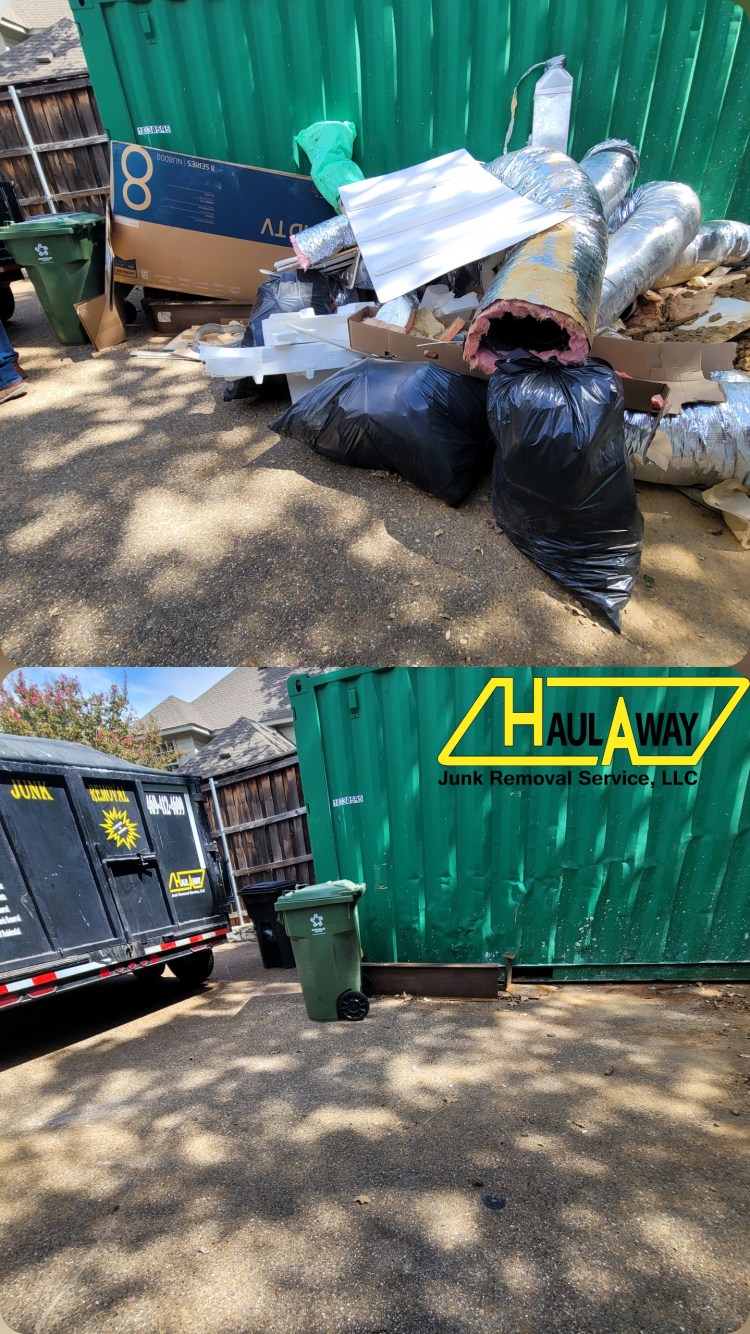 Frisco, TX. Junk Removal